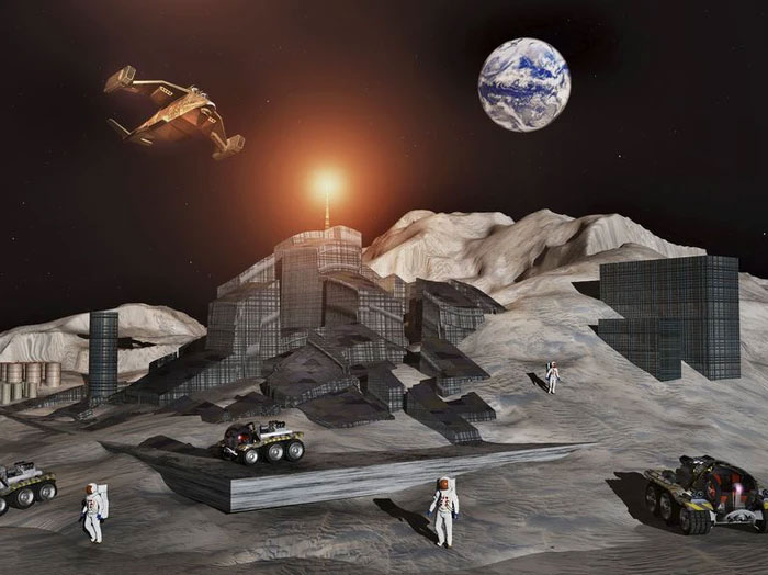 Nồng độ Helium-3 được cho là vào khoảng 20 đến 30 phần tỷ trong đất Mặt trăng.