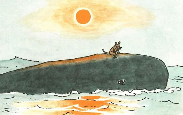 chuot-va-ca-voi-1 Xét một cách tương đối, con chuột tí hon "phàm ăn" hơn cả cá voi khổng lồ.