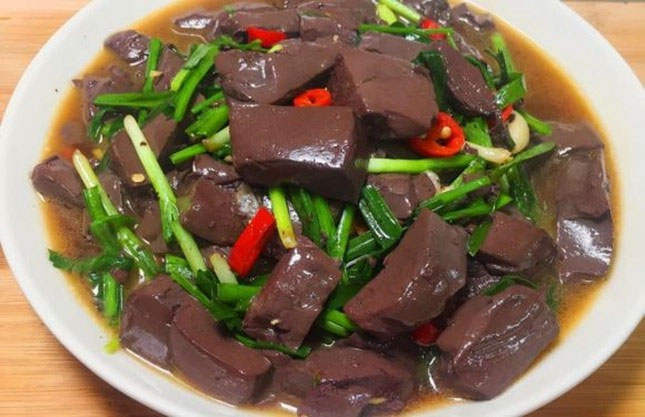 Dinh dưỡng trong tiết lợn rất phong phú