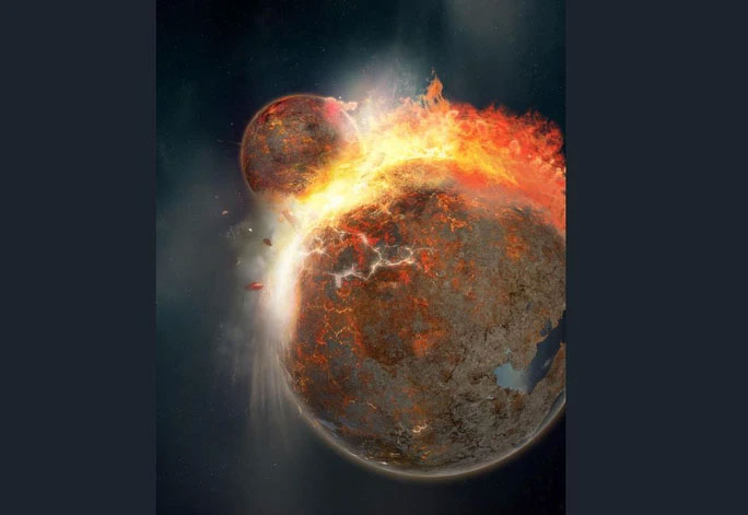 vu-va-cham-trai-dat-va-theia Vụ va chạm của Theia với Trái đất "Gaia" sơ khai