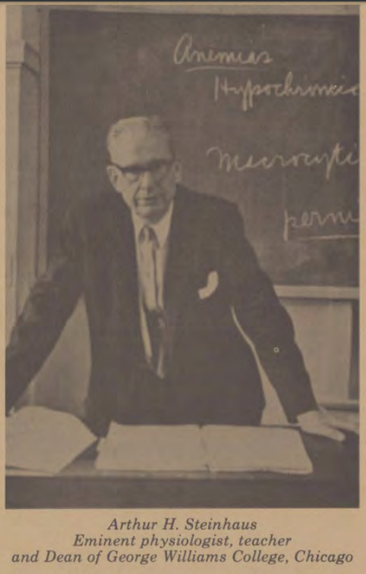 arthur-h-steinhaus Giáo sư Arthur H. Steinhaus.
