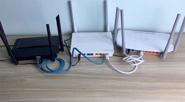 Không nên đặt nhiều bộ phát Wifi đặt cạnh nhau