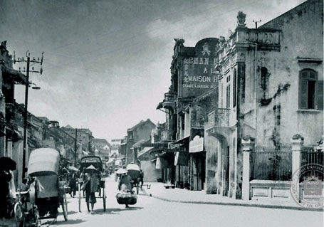duong-pho-ha-noi-xua Đường phố Hà Nội xưa - ảnh chụp từ thời kì Pháp thuộc.
