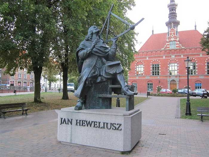 Nhà thiên văn Johannes Hevelius ở Gdańsk, Ba Lan.