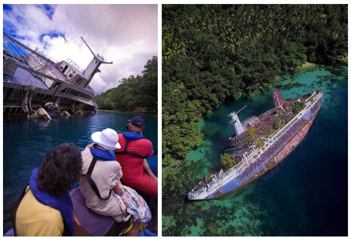 tau-world-discovery-4-1 Nơi chứa xác của con tàu giờ trở thành điểm đến nổi tiếng với khách du lịch.