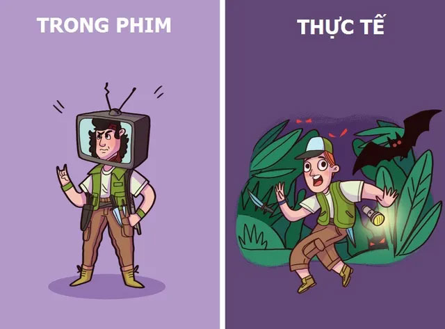 Chúng ta có thể dễ dàng sinh tồn giữa thiên nhiên hoang dã với kiến thức từ các chương trình thực tế