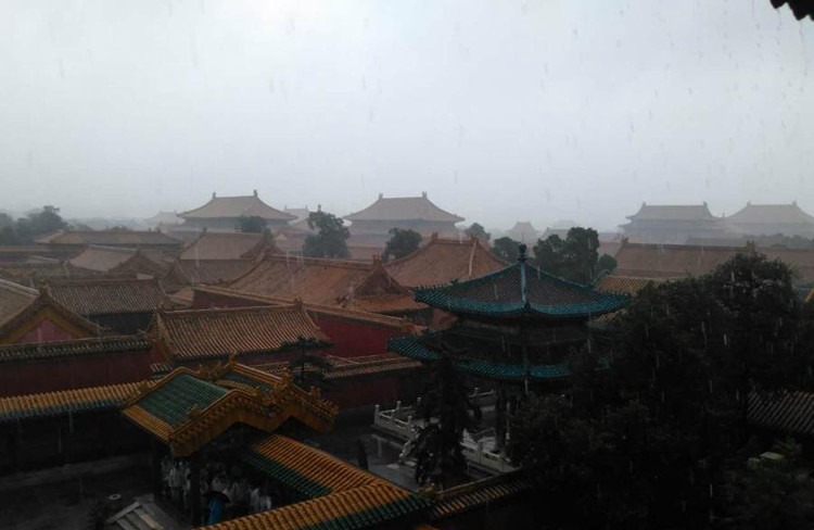 Toàn cảnh Tử Cấm Thành nhìn từ trên cao.