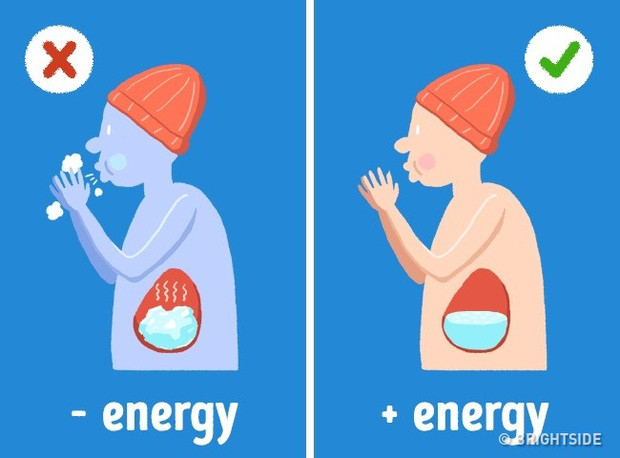 Trong trường hợp bần cùng bất đắc dĩ, hãy chờ tuyết tan chảy rồi hãy lấy nước uống.