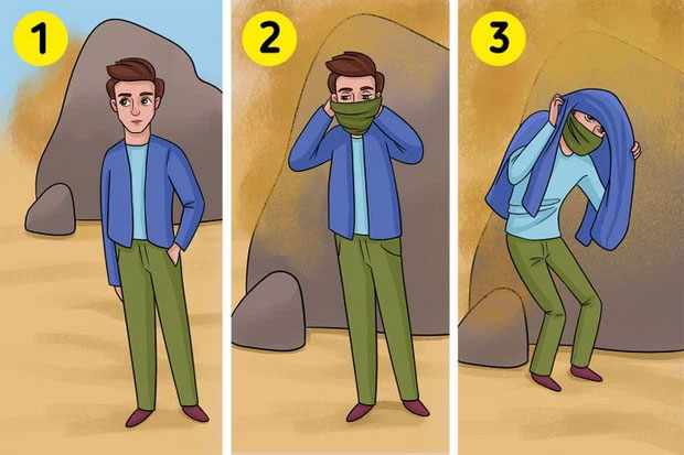 Trong một trận bão cát: Hãy chờ đợi