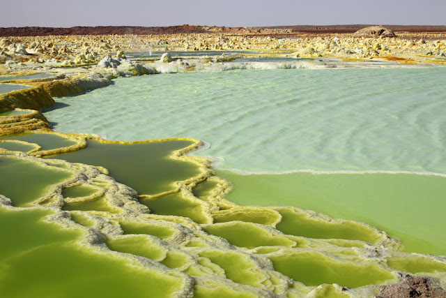dallol1 Vẻ đẹp kỳ ảo của nơi nóng nhất Trái Đất