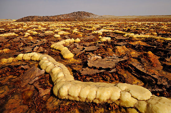 dallol7 Vẻ đẹp kỳ ảo của nơi nóng nhất Trái Đất