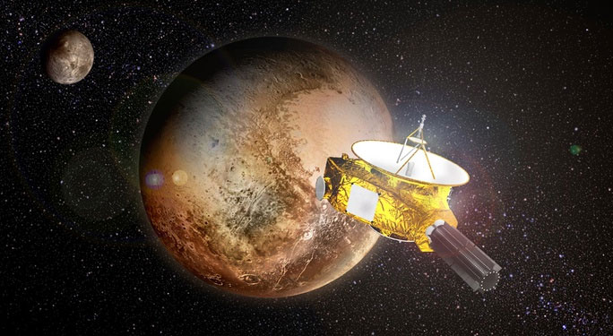 tau-vu-tru-new-horizon-1 Tàu vũ trụ New Horizon và mục tiêu ban đầu là Sao Diêm Vương.