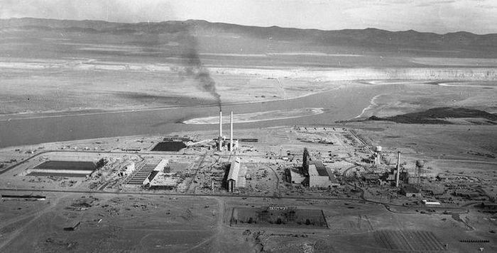 hanford-2 Đây là nơi đã sản xuất plutonium cho vũ khí hạt nhân trong Thế chiến II và Chiến tranh Lạnh.